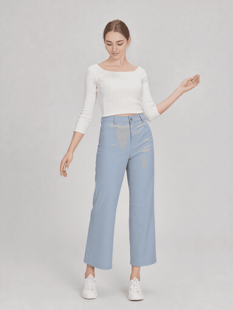 Pantalón Acampanado Fluido