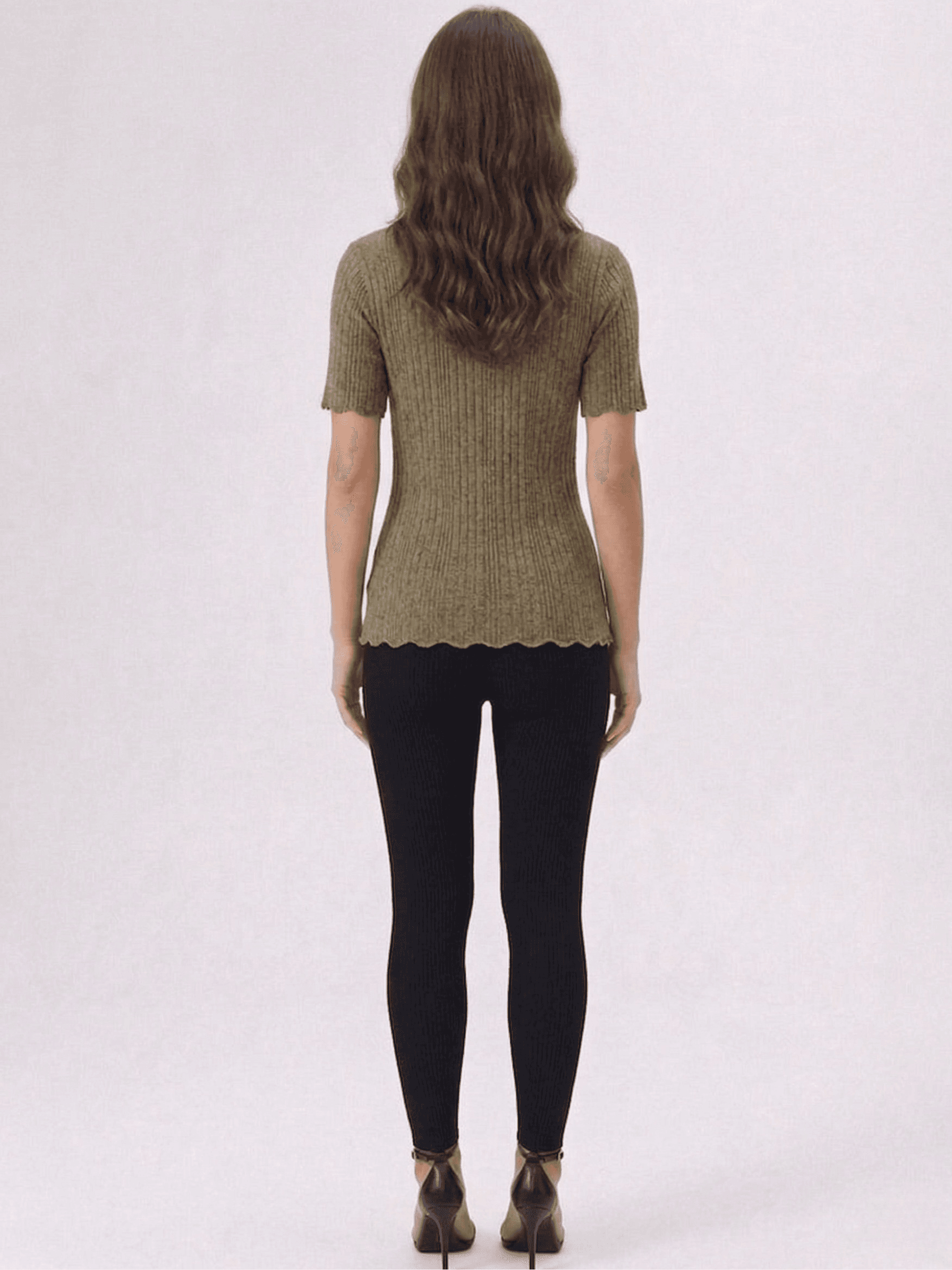 Top Punto Acanalado Tipo Polo 4