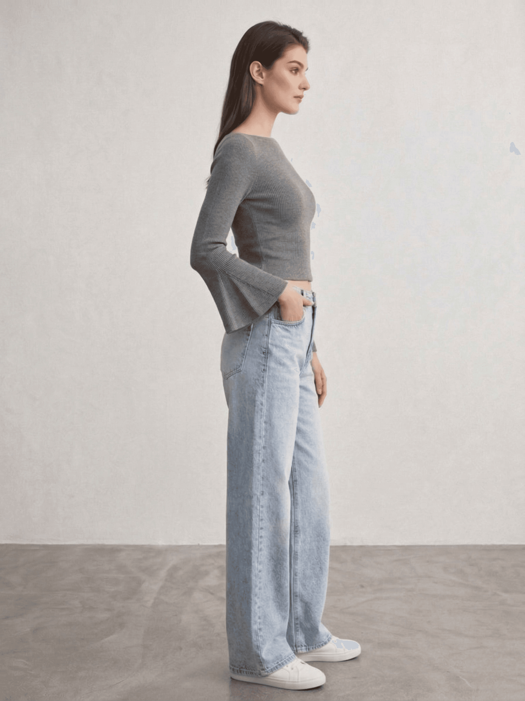 Blusa Manga Corta con Vuelos 3