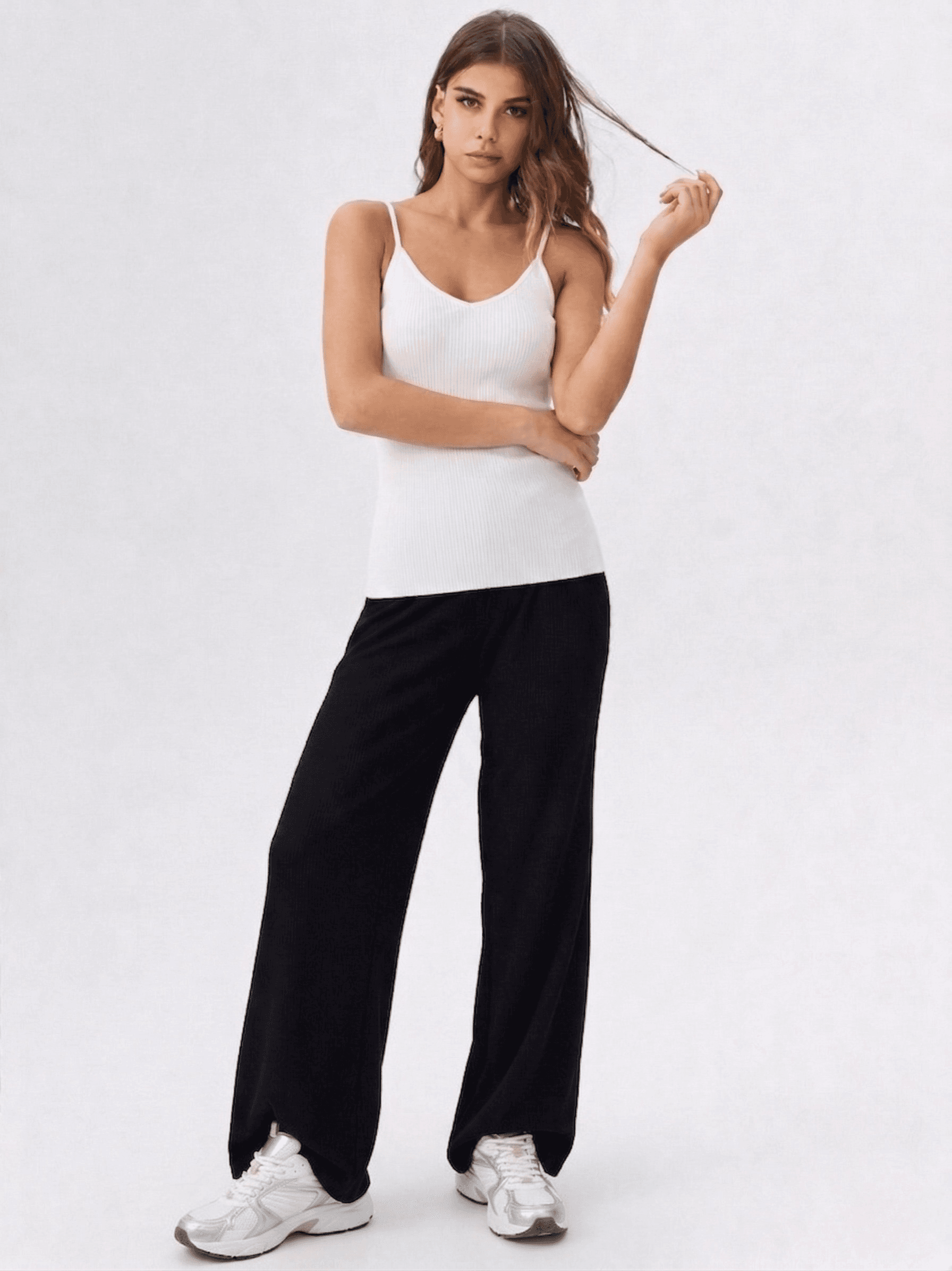 Pantalón Punto Acanalado 1