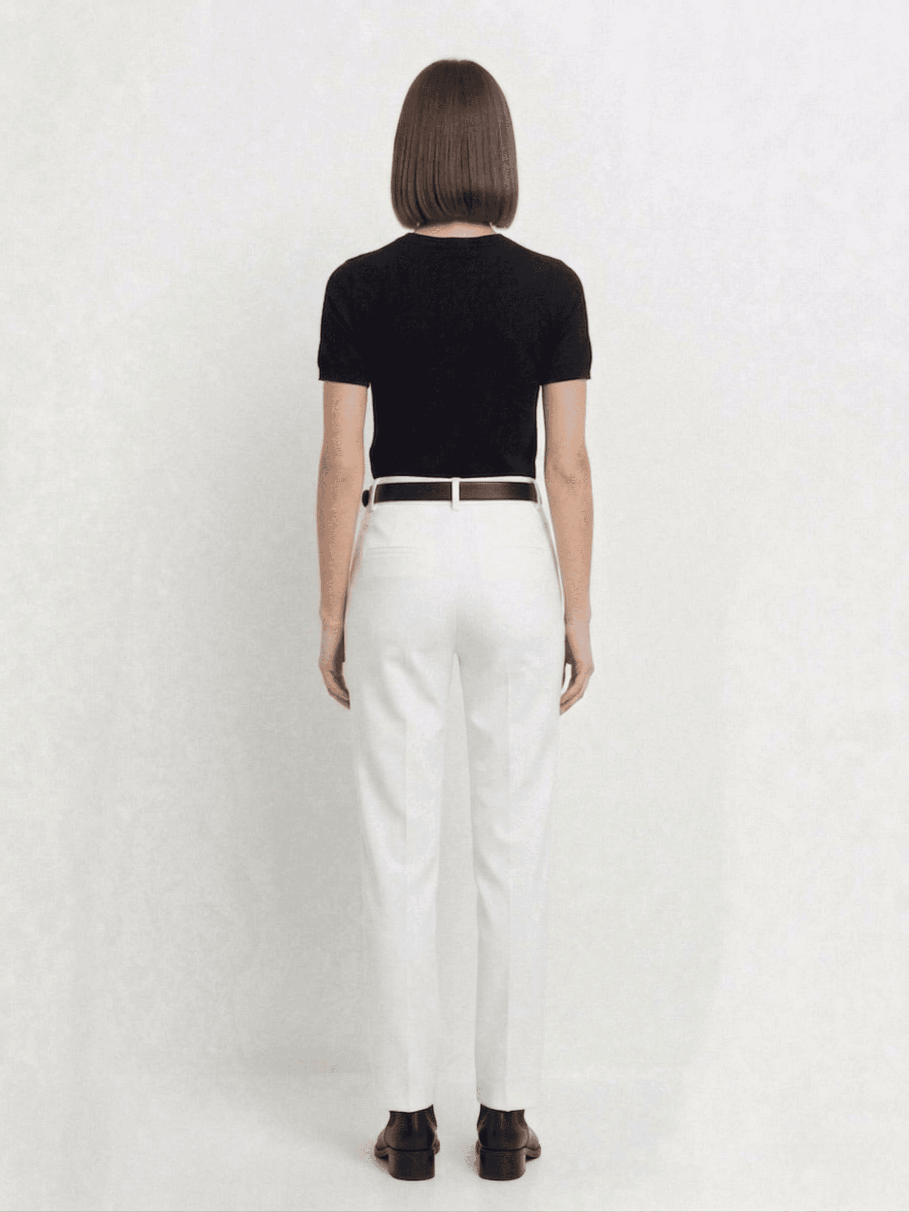 Blusa Manga Corta Punto Stretch 4