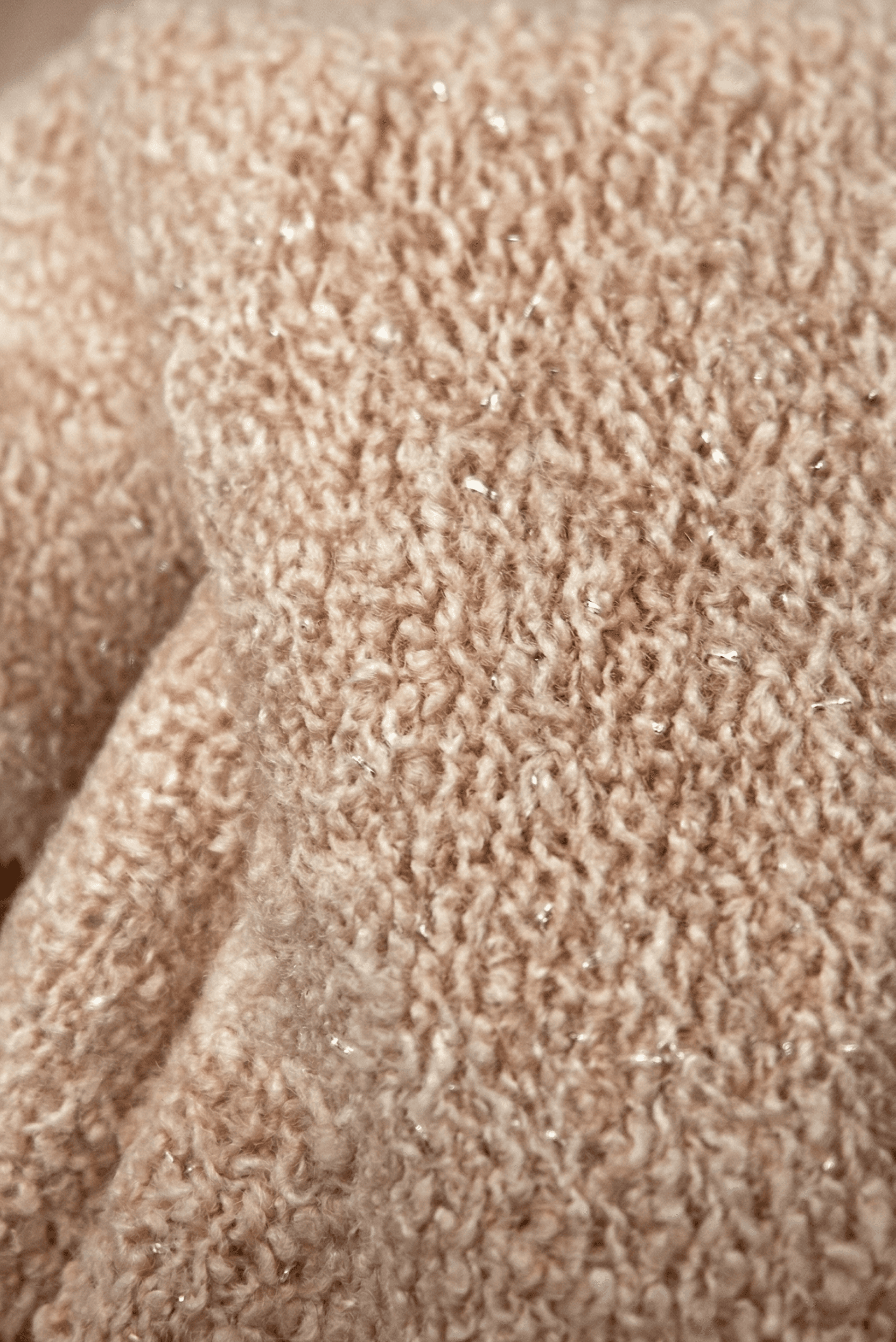 Cárdigan Punto Relieve Rosa 2