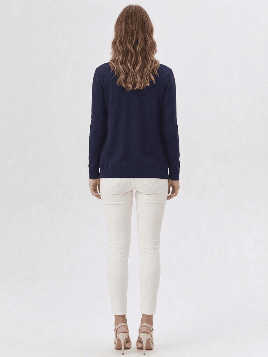 Cárdigan Largo Abierto con Bolsillos 4