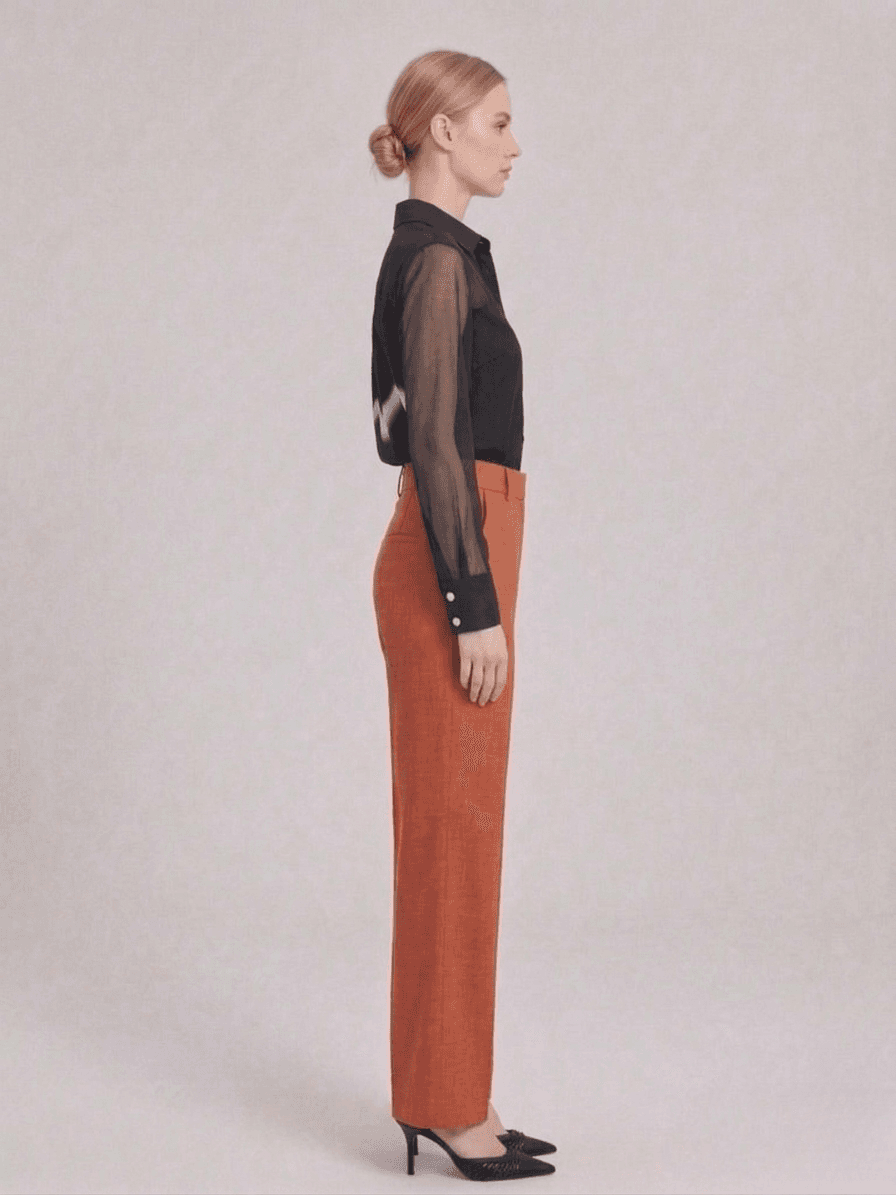 Blusa Romántica con Mangas de Encaje 3