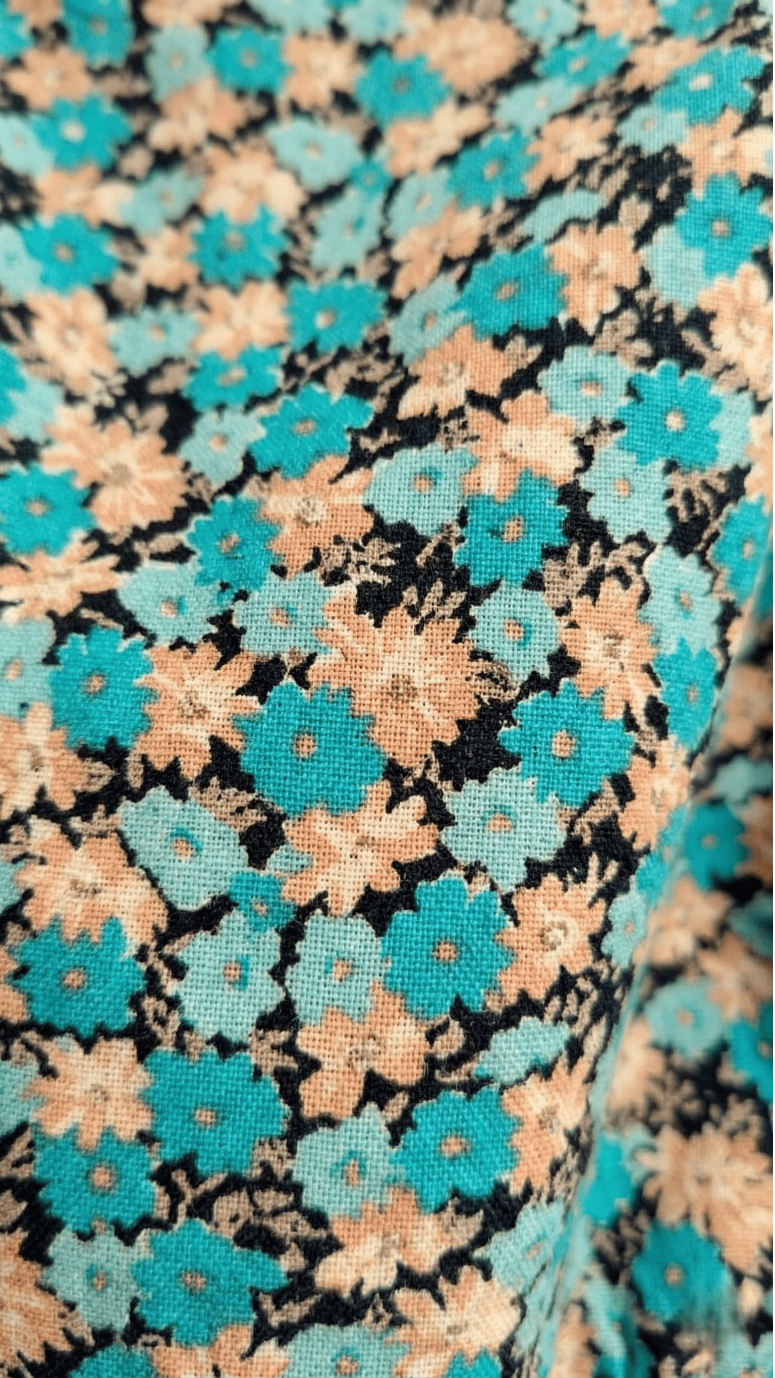 Top Peplum Floral de Manga Abullonada — vista 2