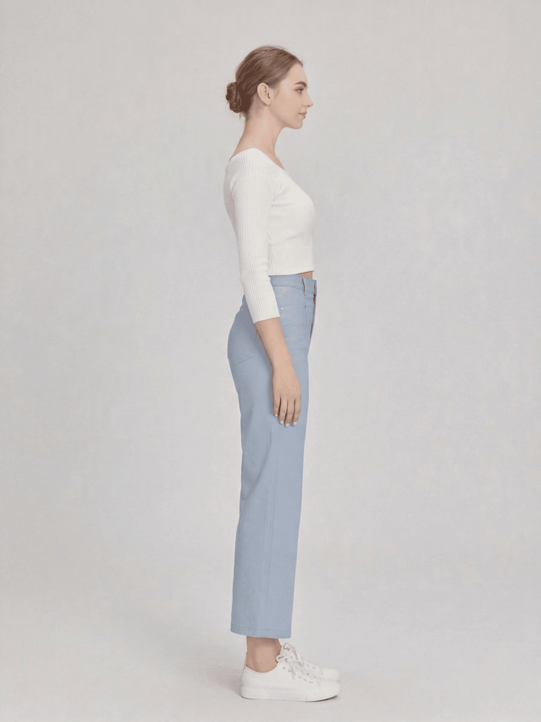 Pantalón Acampanado Fluido 3