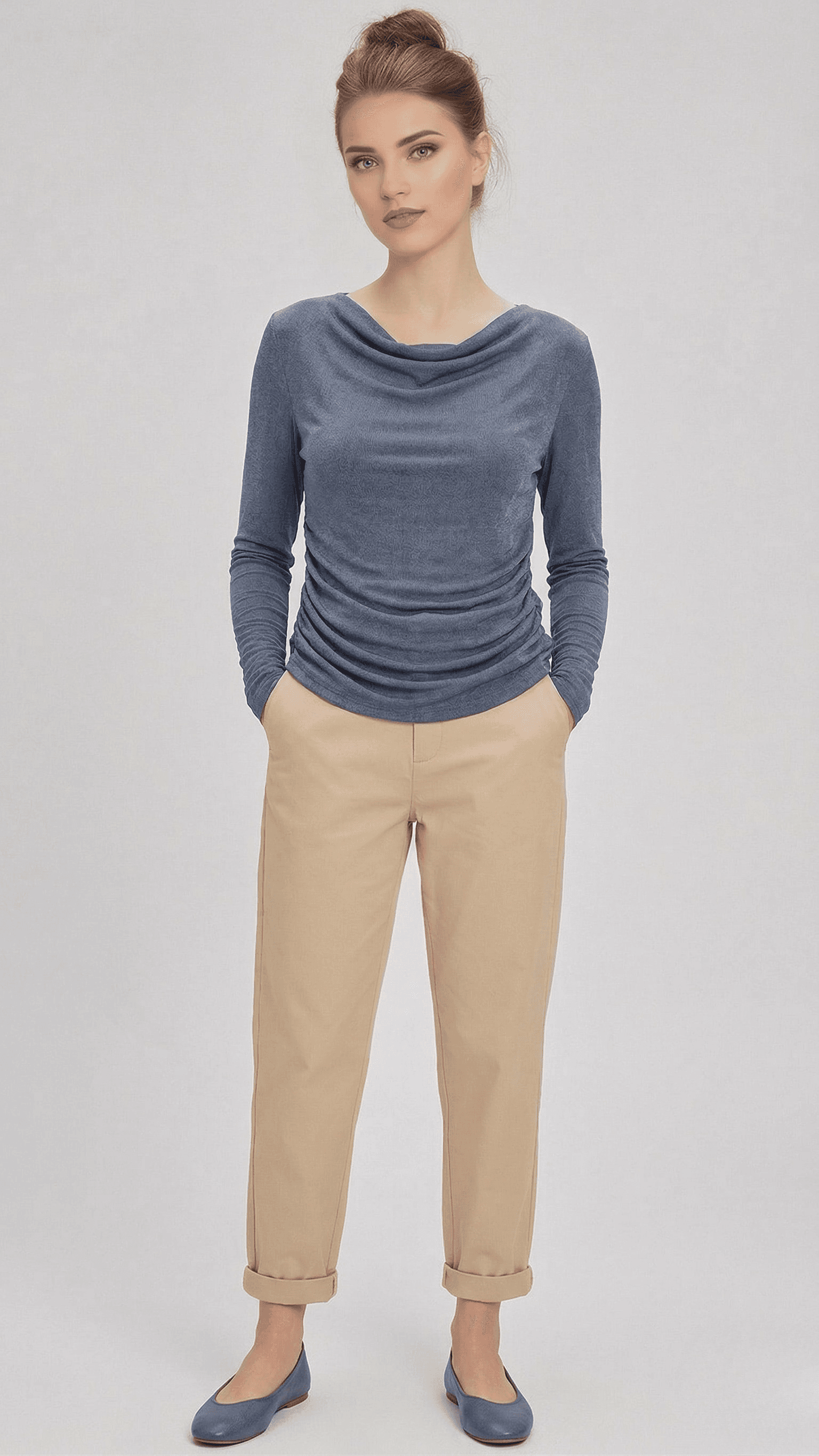 Top de Punto Cuello Desbocado 1