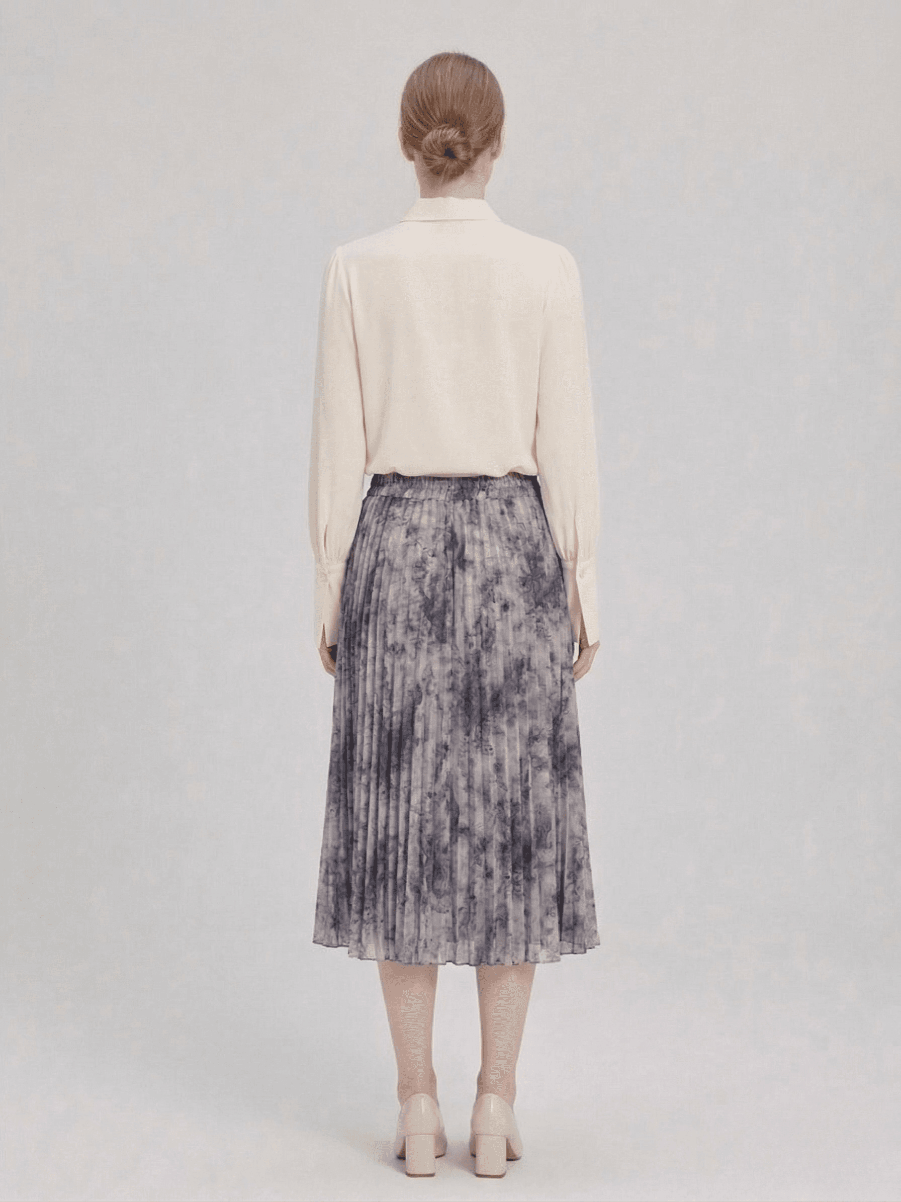 Falda Larga Plisada 4