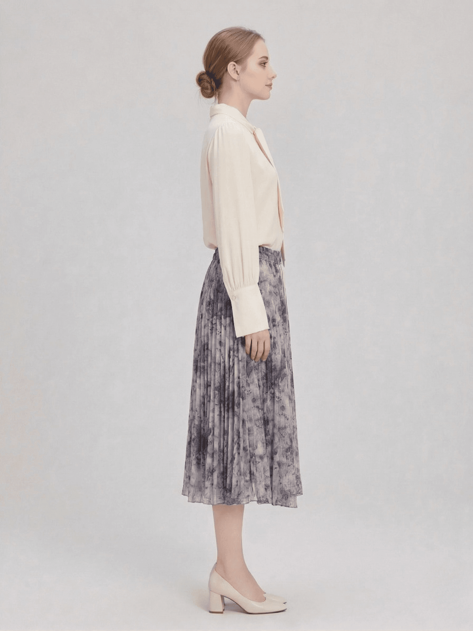 Falda Larga Plisada 3