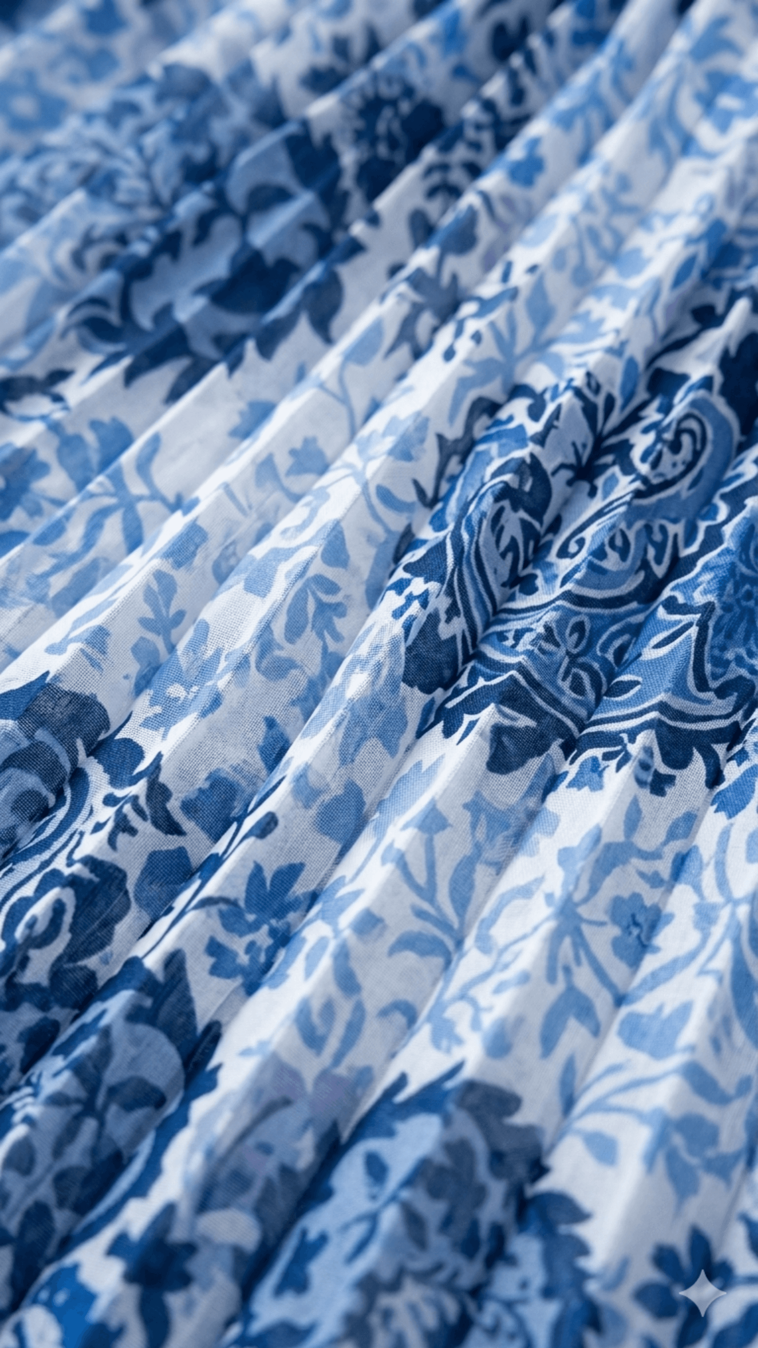 Falda Midi Plisada Paisley 2