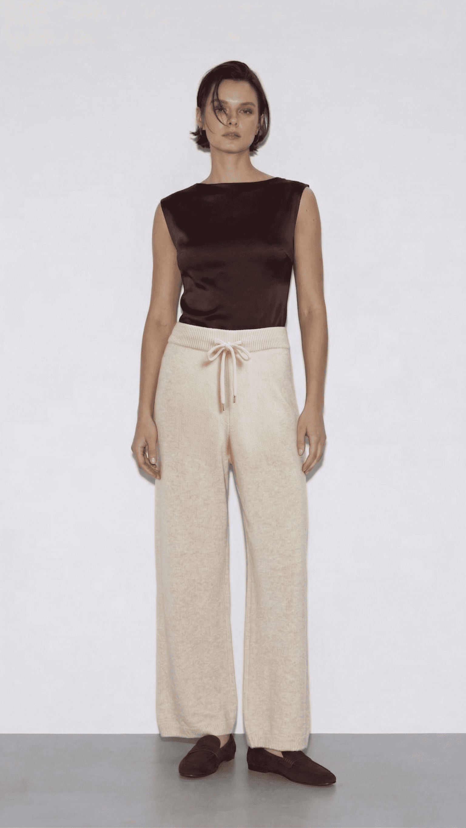 Pantalón Punto Cordón Ajustable