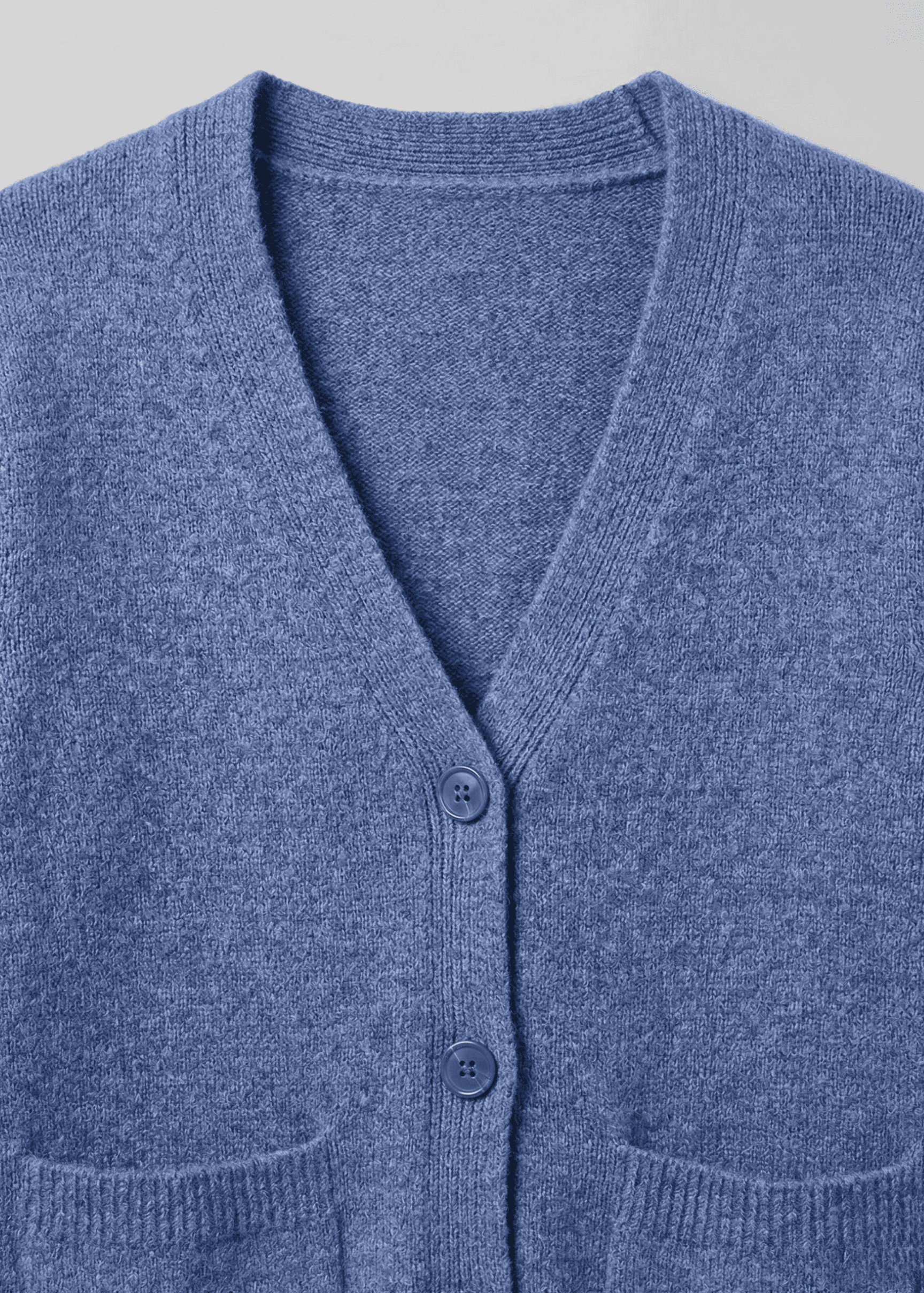 Cárdigan Punto Escote Pico 2